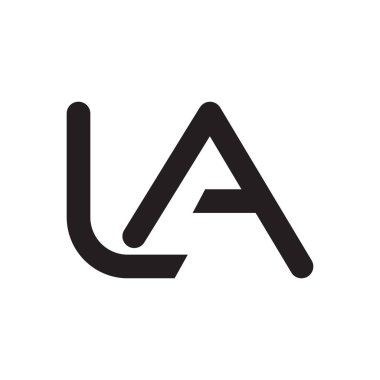 la ilk harf vektör logosu