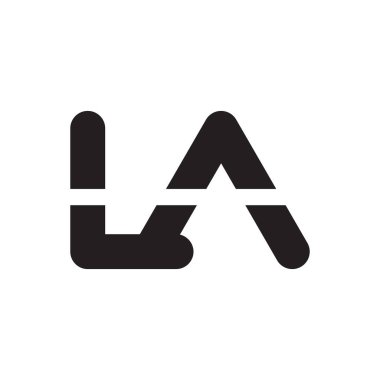 la ilk harf vektör logosu