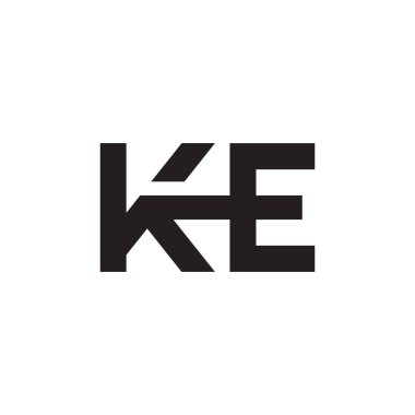 Örneğin ilk harf vektör logosu