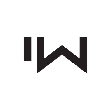 İlk harf vektör logosu