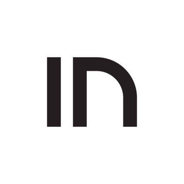 ilk harf vektör logosunda