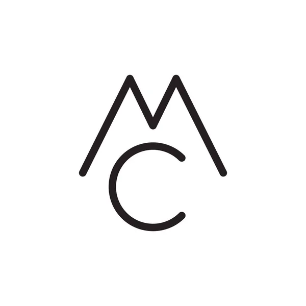 Mc初始字母向量标识 — 图库矢量图片