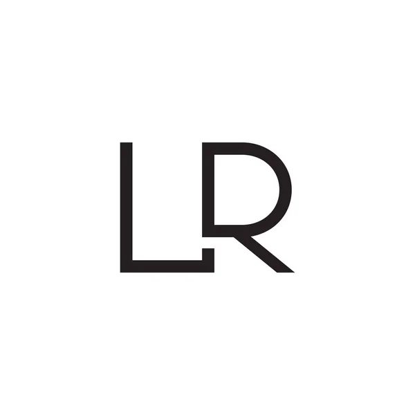 Lr初始字母向量标识 — 图库矢量图片