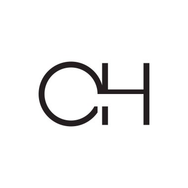 İlk harf vektör logosu