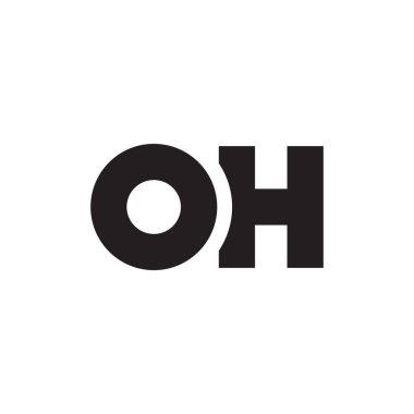 İlk harf vektör logosu