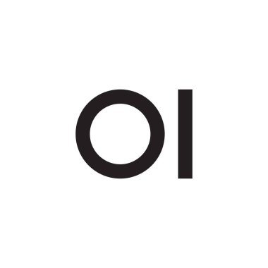 ilk harf vektör logosu