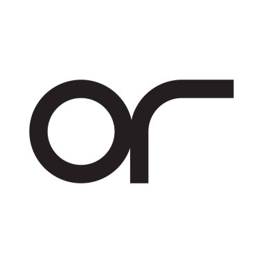 ya da ilk harf vektör logosu