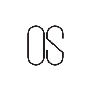 İlk harf vektör logosu