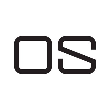 İlk harf vektör logosu