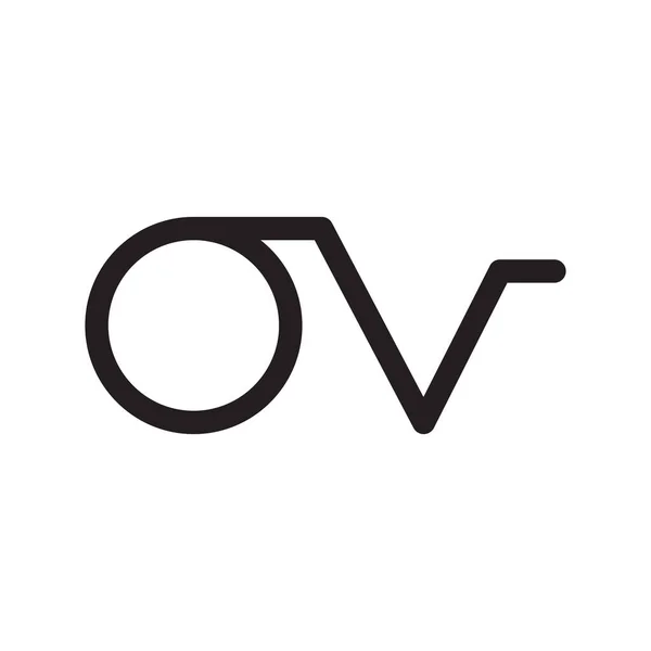 Initial Letter Vector Logo — Stock Vector