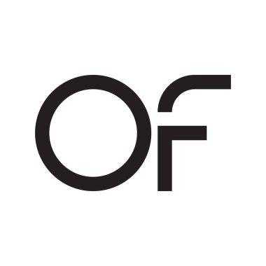 ilk harf vektör logosunun