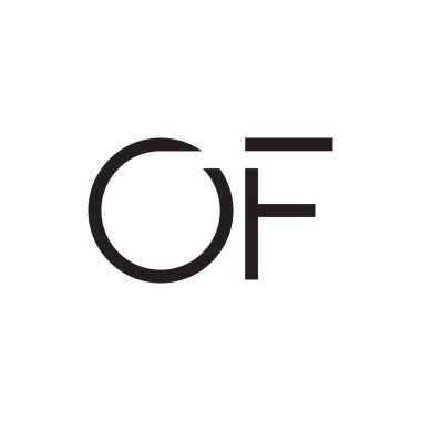 ilk harf vektör logosunun