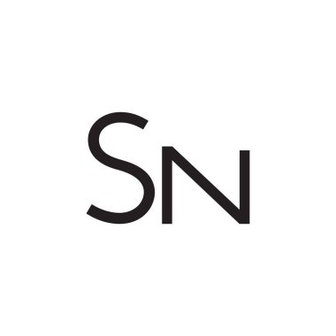 İlk harf vektör logosu