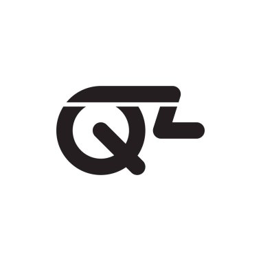 qz ilk harf vektör logosu