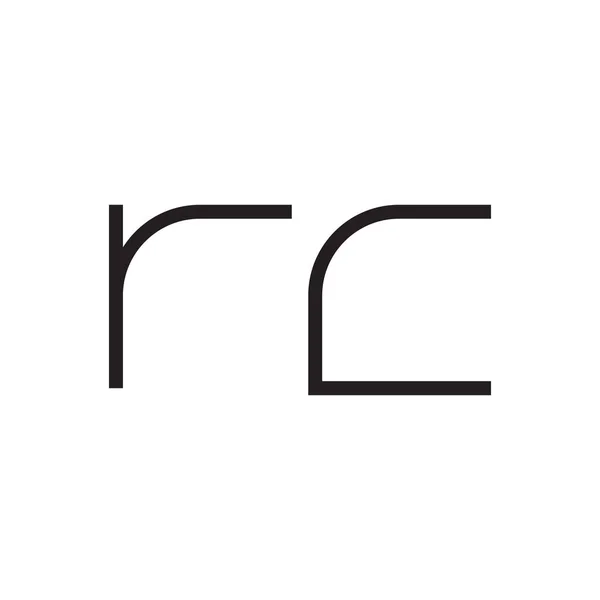 Rc初始字母向量标识 — 图库矢量图片