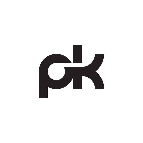 Počáteční Písmeno Vektorové Logo — Stockový vektor