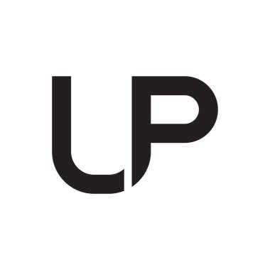 ilk harf vektör logosunu yükselt