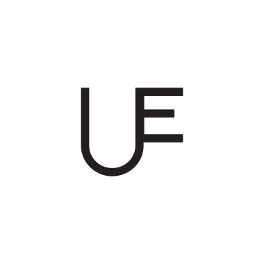 Başlangıç harfi vektör logosuna bak