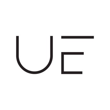 Başlangıç harfi vektör logosuna bak