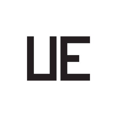 Başlangıç harfi vektör logosuna bak