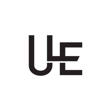 Başlangıç harfi vektör logosuna bak