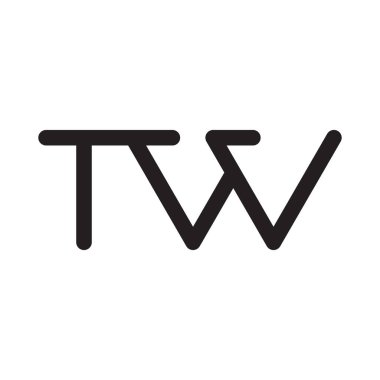 İlk harf vektör logosu