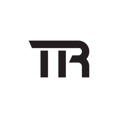 tr ilk harf vektör logosu