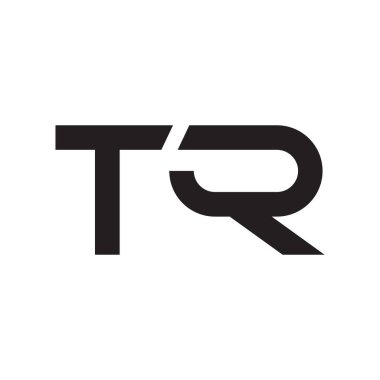 tr ilk harf vektör logosu