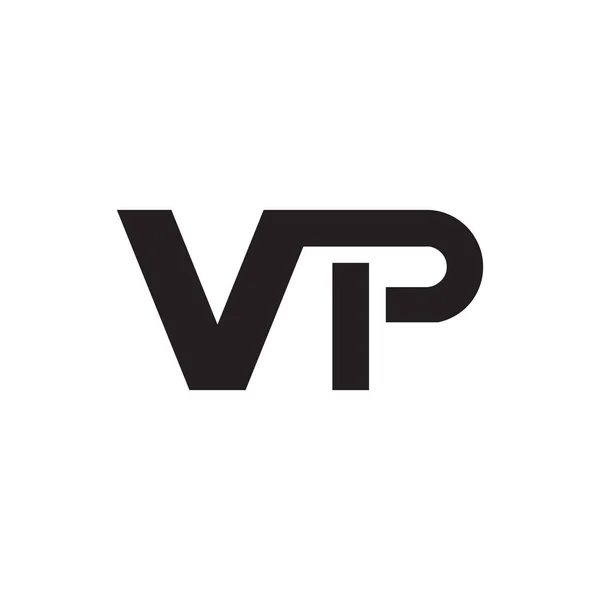 Logotipo Vetor Letra Inicial — Vetor de Stock