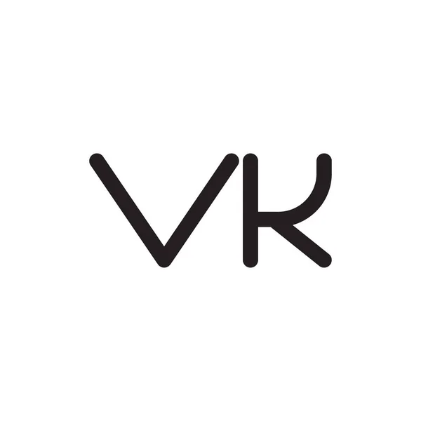 Počáteční Vektorové Logo Písmene — Stockový vektor