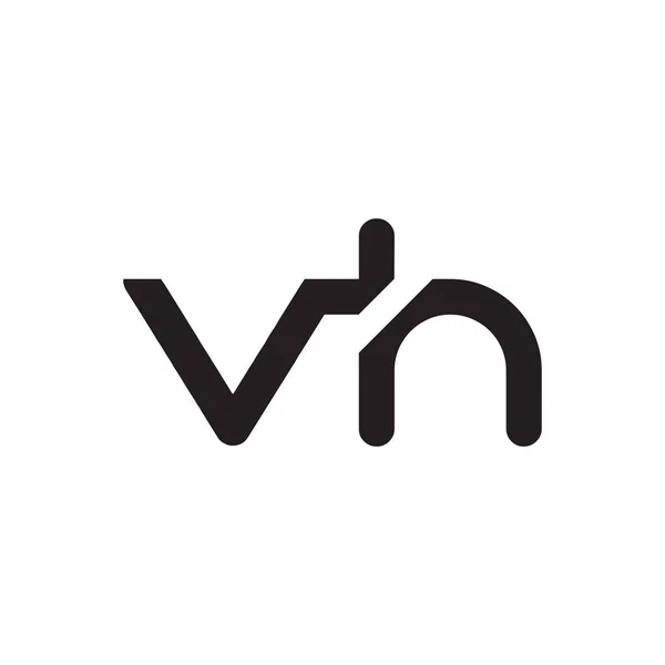 Vh初始字母向量标志 — 图库矢量图片