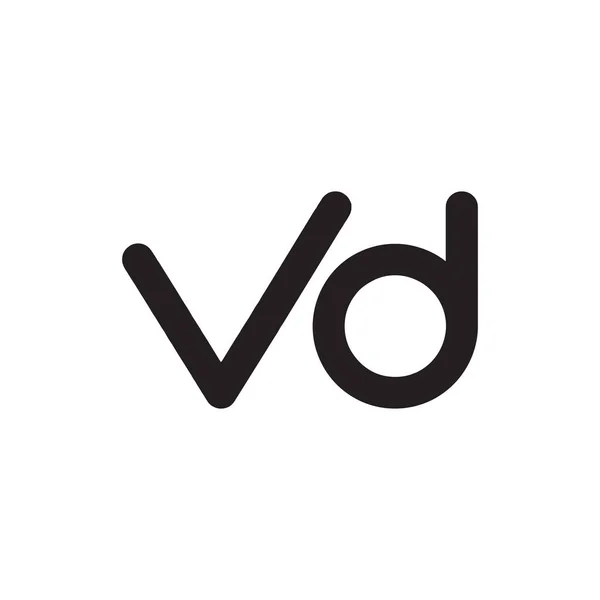Logotipo Vetor Letra Inicial —  Vetores de Stock