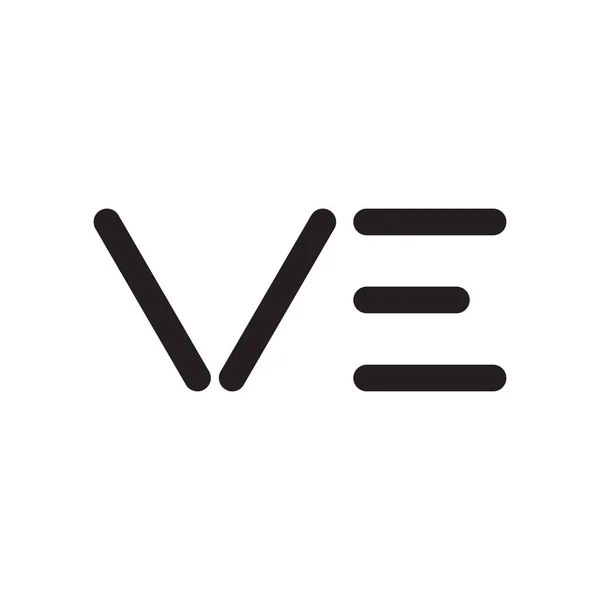 Logotipo Vetor Carta Inicial —  Vetores de Stock