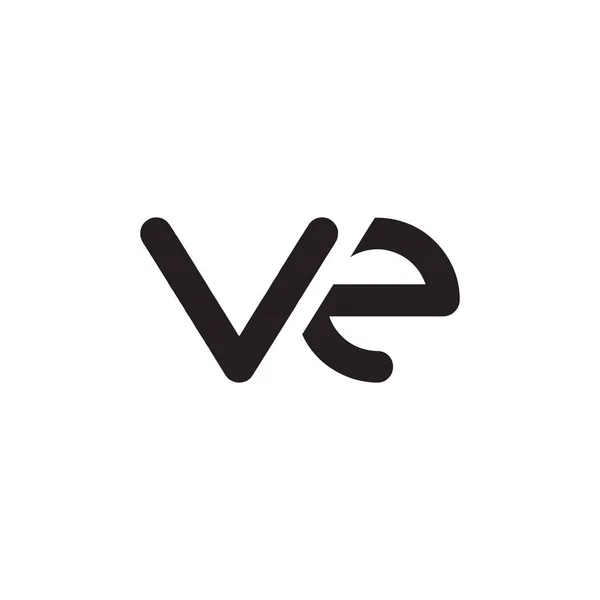 Eerste Letter Vector Logo — Stockvector