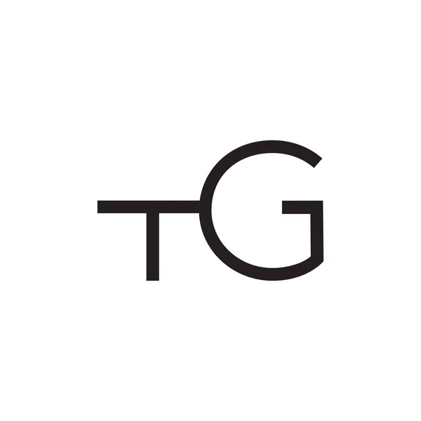 Tg初始字母向量标识 — 图库矢量图片