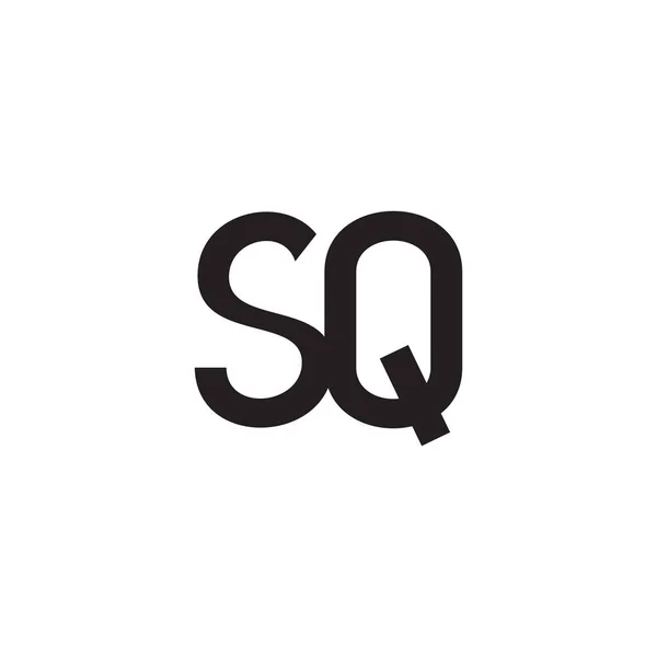 Sq初始字母向量标志 — 图库矢量图片