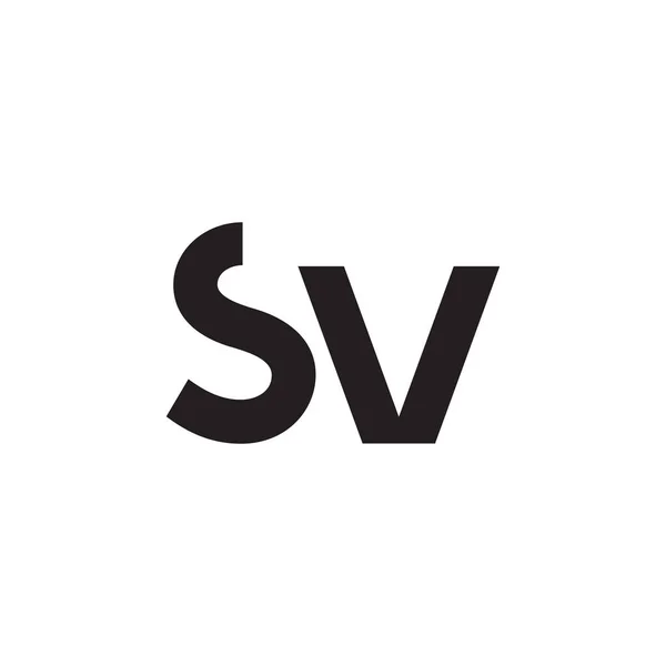 Första Bokstaven Vektor Logotyp — Stock vektor