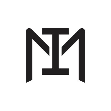 Mi ilk harf vektör logosu