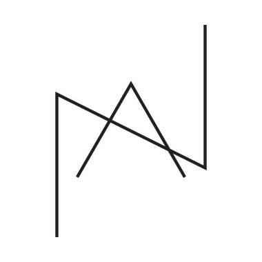 ilk harf vektör logosu