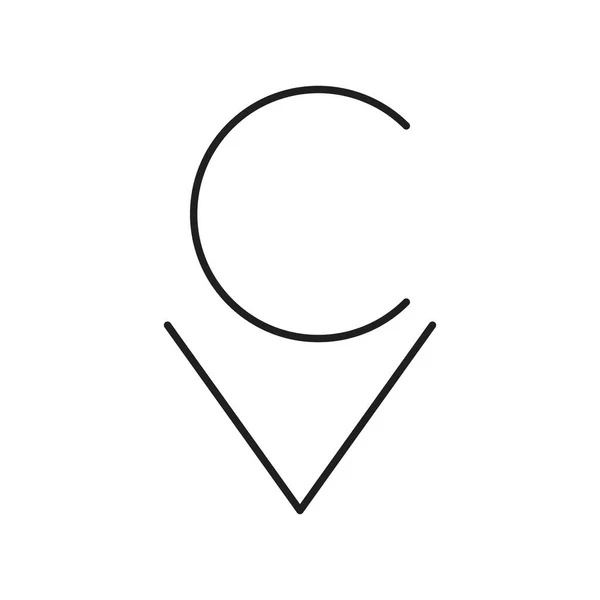 Cv初始字母向量标志 — 图库矢量图片