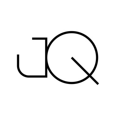 jq ilk harf vektör logosu