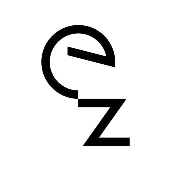 Letra Inicial Vector Logo — Archivo Imágenes Vectoriales