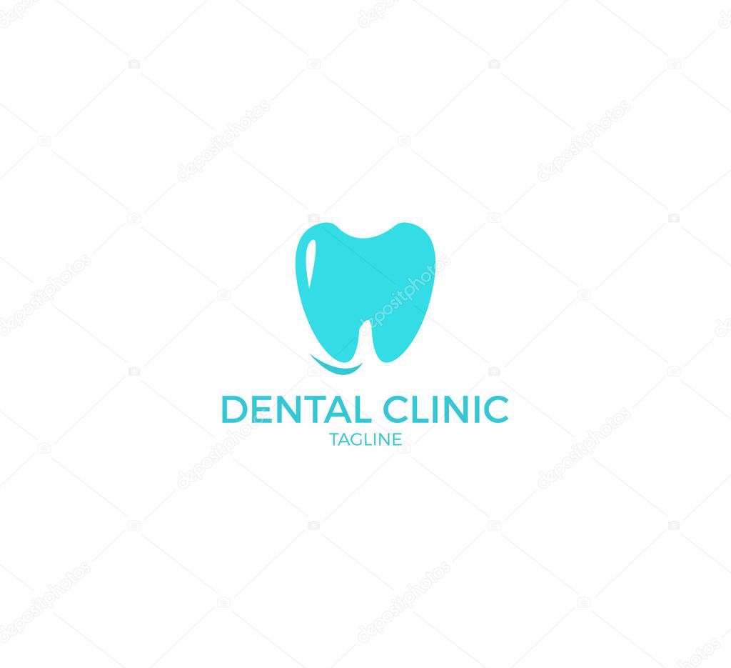 dental clinic vector logo template design