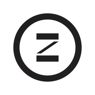 Oz ilk harf vektör logosu