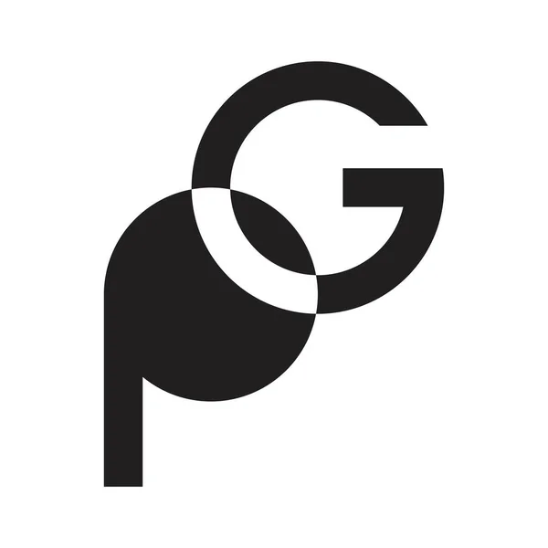 Λογότυπο Διανύσματος Αρχικού Γράμματος — Διανυσματικό Αρχείο