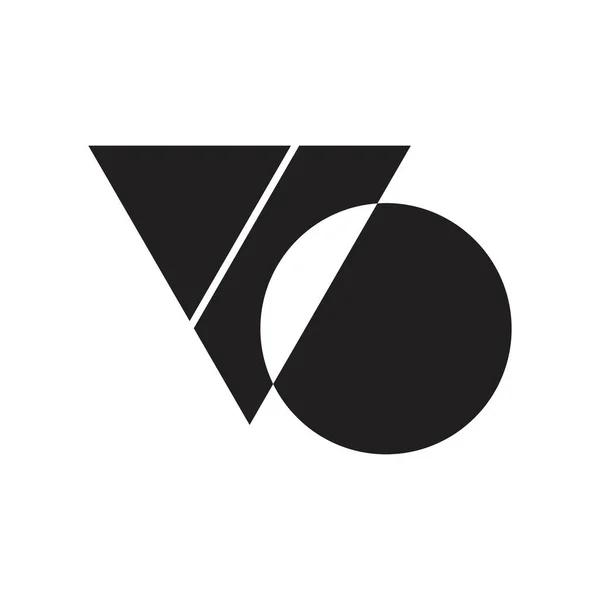 Logo Vektoru Počátečního Písmene — Stockový vektor