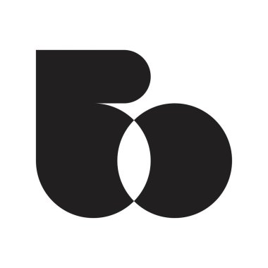 İlk harf vektör logosu