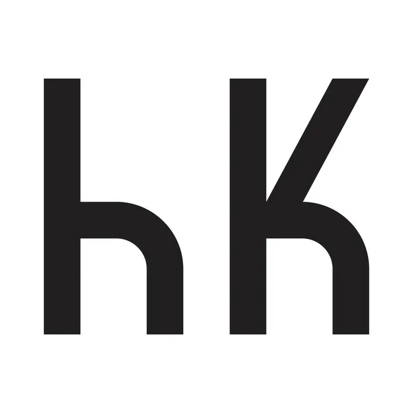 Anfangsbuchstabe Vektor Logo — Stockvektor