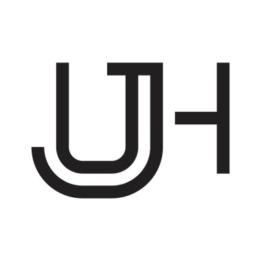 İlk harf vektör logosu