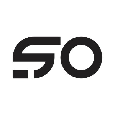 İlk harf vektör logosu